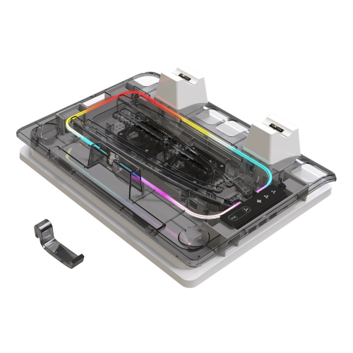 Station de refroidissement ultramince PS5 PROTAL Socle de chargement pour manette de jeu PS5 Accessoires pour station de chargement, support PS5 et