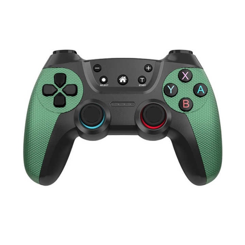 SWITCH handle wireless Bluetooth controller computer game handle with somatosensory double vibration one-button wake-up - Cangling Green