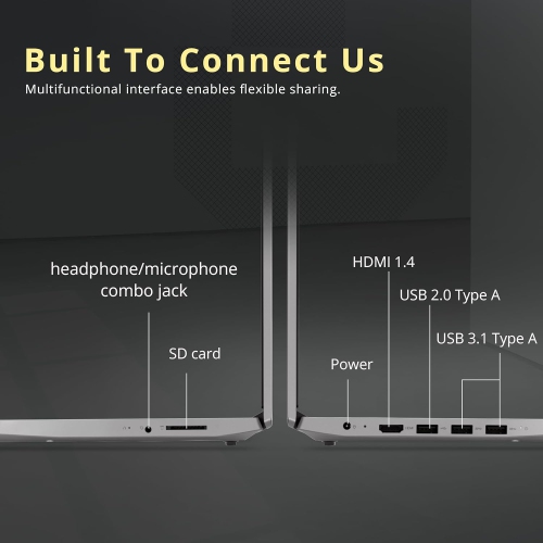 Refurbished - Lenovo IdeaPad 15.6" FHD Laptop, AMD Ryzen 3 3200U, 256GB PCIe SSD, 8GB DDR4 RAM, AMD Radeon Graphics, Numeric Keypad, Dolby Audio, Win