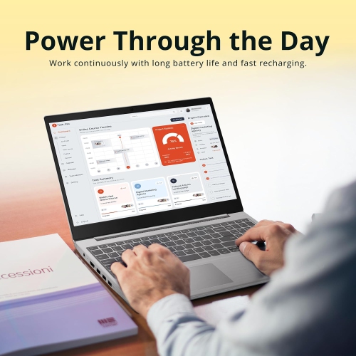 Refurbished - Lenovo IdeaPad 15.6" FHD Laptop, AMD Ryzen 3 3200U, 256GB PCIe SSD, 8GB DDR4 RAM, AMD Radeon Graphics, Numeric Keypad, Dolby Audio, Win