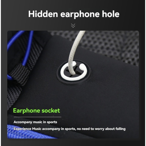 Outdoor running waist bag, sports water bottle, mobile phone integrated bag, fitness waist bag, breathable and wear-resistant, up to 150CM-green