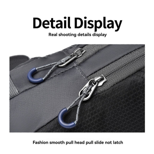 Sac de poitrine décontracté pour hommes et femmes Sac messager multifonctionnel Sac à bandoulière léger Sac de téléphone mobile extérieur grande