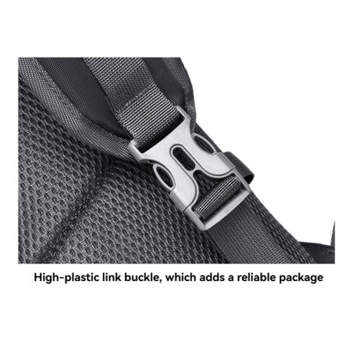 Casual men's and women's chest bag multifunctional messenger bag light shoulder bag outdoor large capacity sports mobile phone bag - lake blue