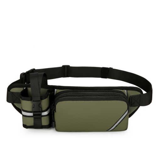 Sac sport multifonctionnel réfléchissant | Sac de taille pour la course et le vélo d'extérieur | Sac de poitrine pour bouteille d'eau en tissu Oxford