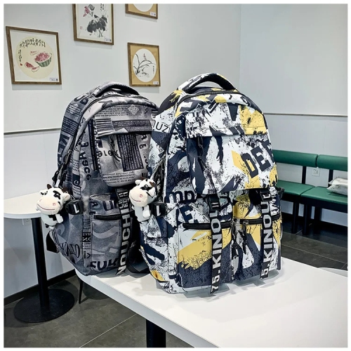 nouveau sac à dos d'école mode pour les adolescents garçons cool sac d'école étanche sac de voyage grand format bibliothèque sacs d'école pour enfants