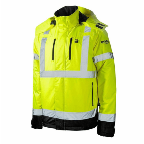 Gobi Heat Flash Heated Hi Vis Reflective Jacket