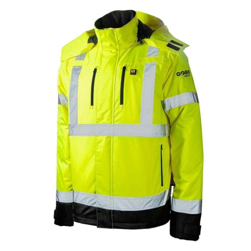 Gobi Heat Flash Heated Hi Vis Reflective Jacket