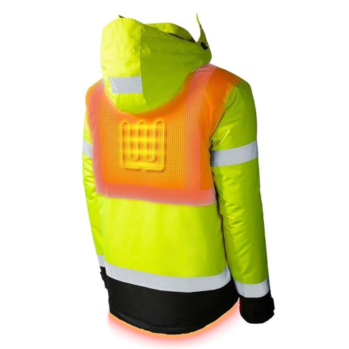 Gobi Heat Flash Heated Hi Vis Reflective Jacket