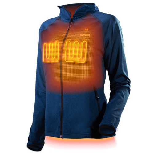 Apex Women's Heated Tech Hoodie - 10 hrs of Heat | With Battery & Charging Cable | Machine Washable