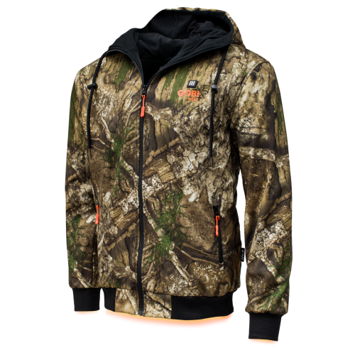 Sweat à capuche de chasse chauffant Shadow pour Homme - Disponible en Mossy Oak® et Real Tree®