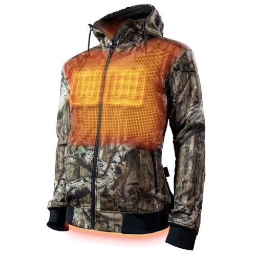 Sweat à capuche de chasse chauffant Shadow pour Homme - Disponible en Mossy Oak® et Real Tree®