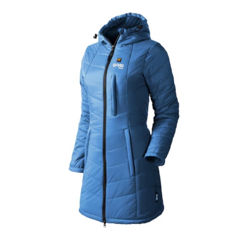 Gobi Heat Victoria Women's Blue Heated Coat