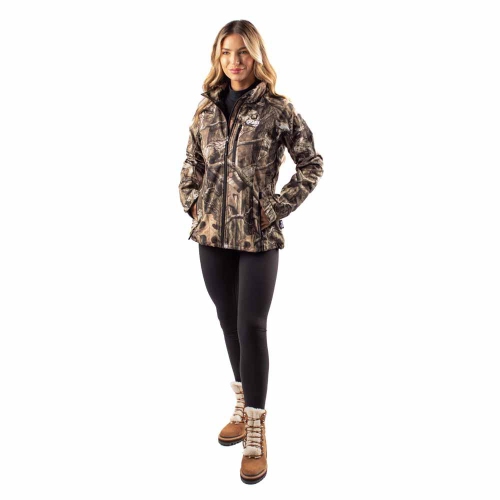 Veste de chasse chauffante Sahara pour femme - camouflage Mossy Oak
