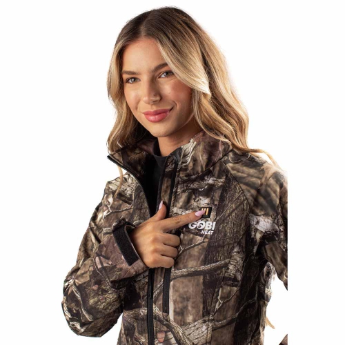 Veste de chasse chauffante Sahara pour femme - camouflage Mossy Oak