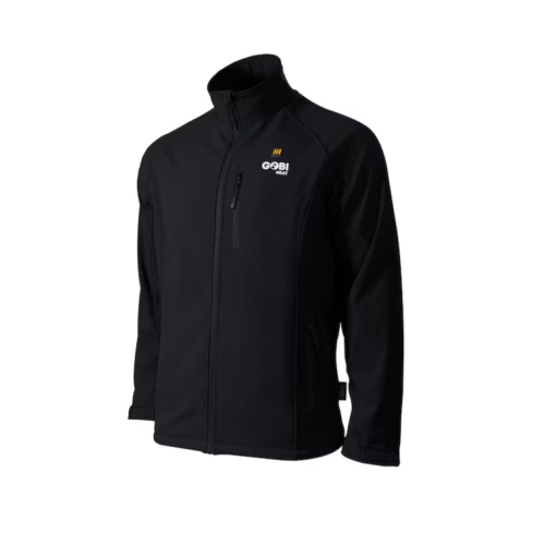 GOBI Heat Sahara II Veste chauffante pour Homme – Coquille souple de qualité supérieure avec batterie améliorée et chauffage 3 zones