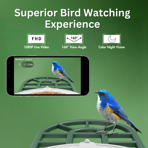 PawFurEver AI Bird Smart Feeder: Your Gateway to Birdwatching Bliss
