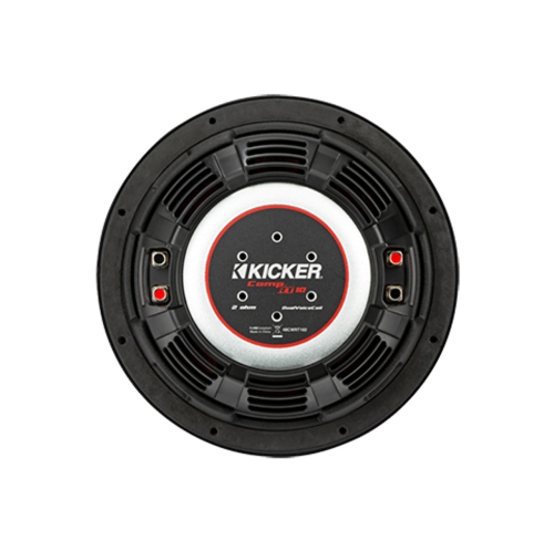 Kicker – Haut-parleur d'extrêmes graves 48CWRT104 CompRT 10&nbsp;po 400&nbsp;W RMS – Deux 4&nbsp;Ohm