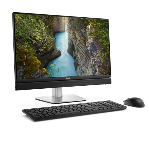 Dell Pro Qb24250 23.8" All-In-One PC with Intel® Core™ Ultra 7-265 Processor, 512GB SSD, 16 GB RAM, Intel® Graphics, Windows 11 Pro - Platinum Silver