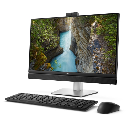Dell Pro Qb24250 23.8" All-In-One PC with Intel® Core™ Ultra 7-265 Processor, 512GB SSD, 16 GB RAM, Intel® Graphics, Windows 11 Pro - Platinum Silver