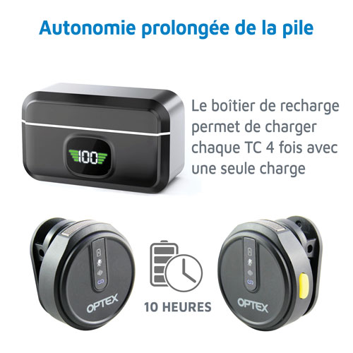 Micro-cravate sans fil avec audio haute fidélité d'Optex - Exclusivité de Best Buy