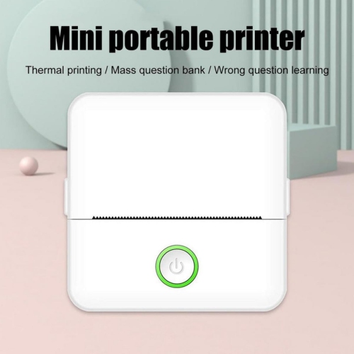 Mini Pocket Sticker Printer Bluetooth Wireless Connection Portable Sticker Maker for Learning, Note, Journal, DIY, Work