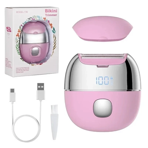 MYACUC  Electric Razors for Women & Bikini Trimmer Portable Rechargeable Women's Razors for Shaving, Waterproof Electric Shaver for Sensitive Skin