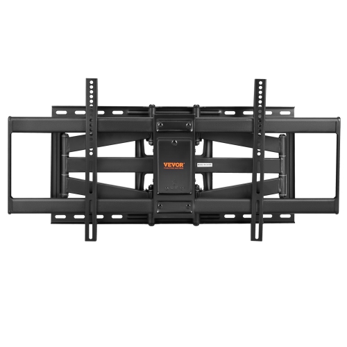 VEVOR 165 lbs L.C. TV Mount Fits for Most 37-90 inch TVs, Swivel Tilt Horizontal Adjustment TV Wall Mount Bracket with 4 Articulating Arms, Max VESA