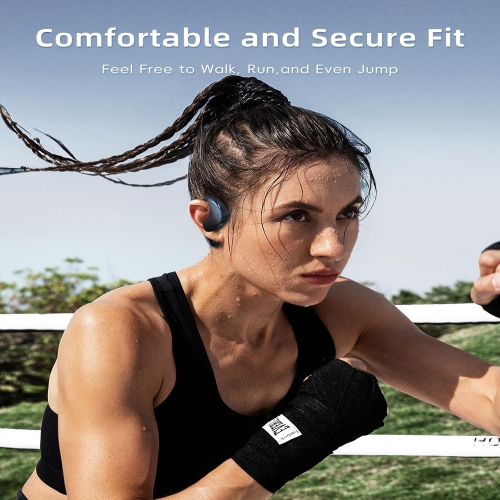 Écouteurs ouverts HIFI WALKER T20, écouteurs boutons ouverts 100 % sans fil Bluetooth