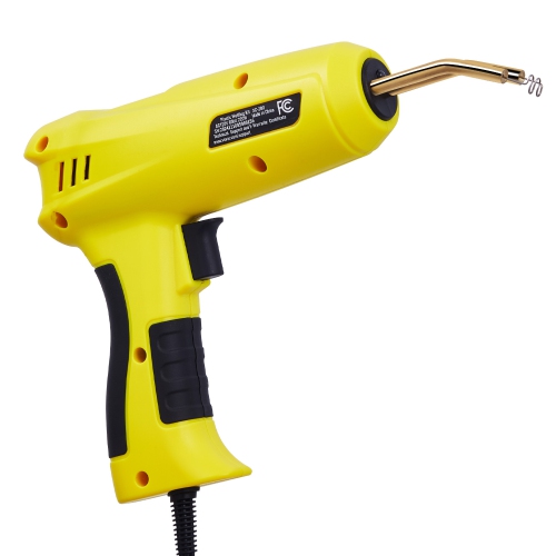 VEVOR 220W Plastic Welding Kit, with 1200PCS Hot Staples & 76PCS Welding Rods, Professional Hot Staple Welding Gun with LED Light, Carrying Case for