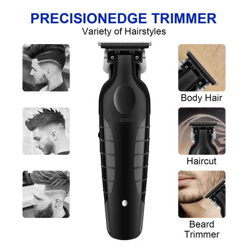 Men's Hair Clipper, Portable Beard Trimmer, USB Charging Cordless Hair Trimmer for Travel and Home Use