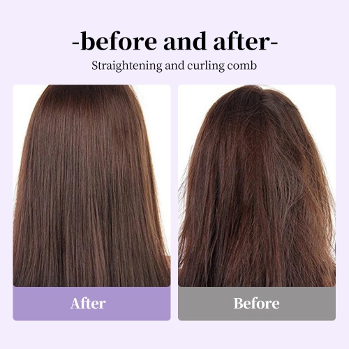 Wireless Hair Straightener, Portable Rechargeable Hair Straightener, Women's Mini Hair Straightener Suitable for Travel and Home Use