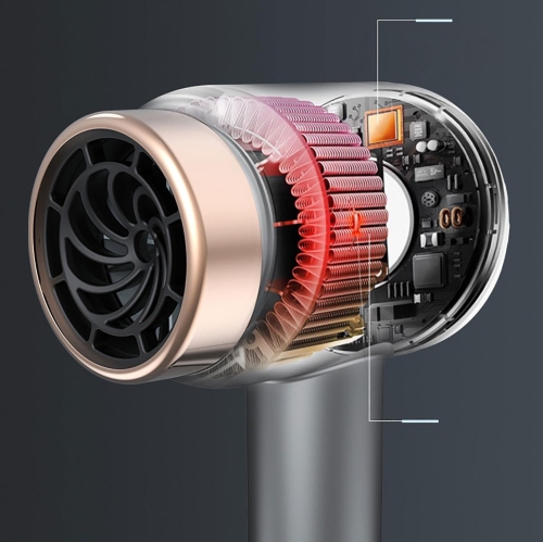 Portable Rechargeable Hair Dryer, USB Rechargeable Cordless Hair Dryer for Traveling and Camping