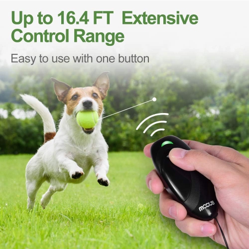 Handheld Ultrasonic Dog Trainer, Bark Stopper, Safe Ultrasonic, Ultrasonic, Dog Bark Stopper, No Need to Yell - Suitable for Indoor and Outdoor Use -