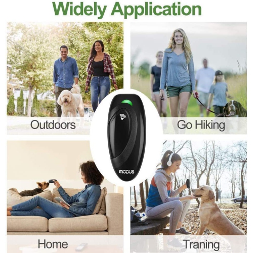 Handheld Ultrasonic Dog Trainer, Bark Stopper, Safe Ultrasonic, Ultrasonic, Dog Bark Stopper, No Need to Yell - Suitable for Indoor and Outdoor Use -