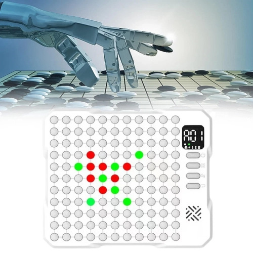 14-in-1 Smart Electronic Board Game - AI Multi-function Smart Go Board, Single and Double Mode, Memory Game, Light Touch, Voice Prompt, Great Gift