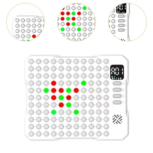 14-in-1 Smart Electronic Board Game - AI Multi-function Smart Go Board, Single and Double Mode, Memory Game, Light Touch, Voice Prompt, Great Gift
