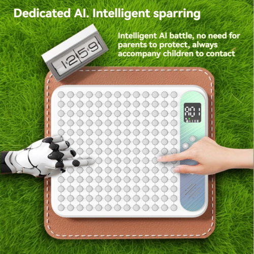 17-in-1 Smart Electronic Board Game - AI Multi-function Smart Go Board, Single and Double Mode, Memory Game, Light Touch, Voice Prompt, Great Gift