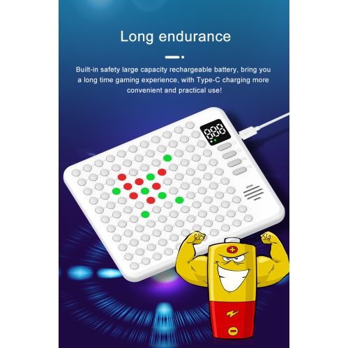 9-in-1 Smart Electronic Board Game - AI Multi-function Smart Go Board, Single and Double Mode, Memory Game, Light Touch, Voice Prompt, Great Gift for