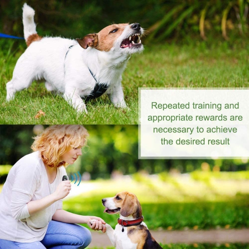 Handheld Ultrasonic Dog Trainer, Bark Stopper, Safe Ultrasonic, Ultrasonic, Dog Bark Stopper, No Need to Yell - Suitable for Indoor and Outdoor Use -