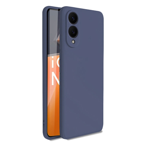 PANDACO Soft Shell Matte Lavender Grey Case for Samsung Galaxy S25 Edge