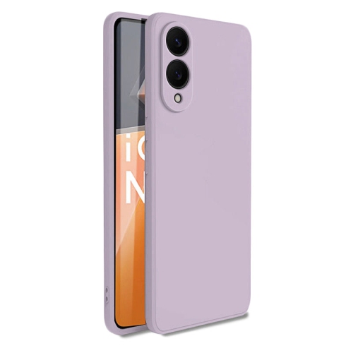 Étui souple violet pastel de PANDACO pour Galaxy S25 Edge de Samsung