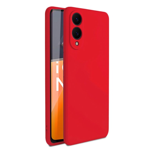 PANDACO  Soft Shell Matte Case for Samsung Galaxy S25 Edge In Red