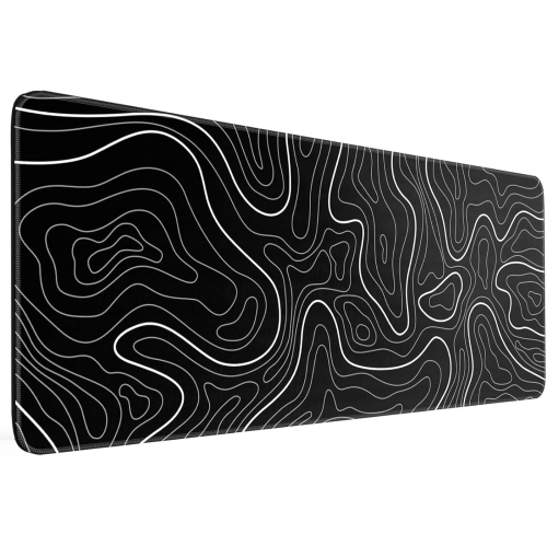 Gaming Mouse Pad, Large Mouse Pad 90 X 40CM(35.43X15.74Inches) Mousepad Big Desk Mat with Non-Slip Rubber Base Keyboard Pad for Gaming and