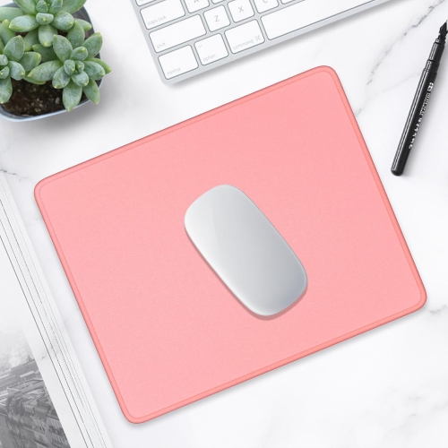 H Mouse Pad, Premium-Textured Square Mousepad 10.2 x 8.3 Inch, Stitched Edge Anti-Slip Waterproof Rubber Mouse Mat, Pretty Cute Mouse Pad for Office