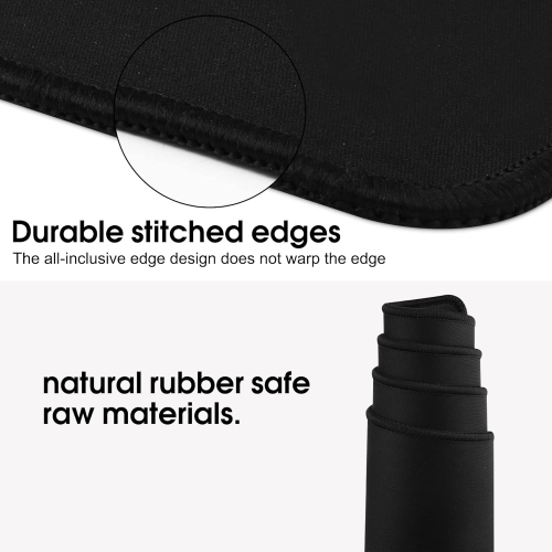 H Gaming Mouse Pad Extended Large Computer Keyboard Mouse Mat Desk Pad Soft Smooth Surface and Anti-Slip Rubber Base Waterproof Soft Cloth XXL Mouse