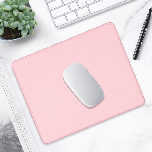 H Mouse Pad, Premium-Textured Square Mousepad 10.2 x 8.3 Inch, Stitched Edge Anti-Slip Waterproof Rubber Mouse Mat, Pretty Cute Mouse Pad for Office