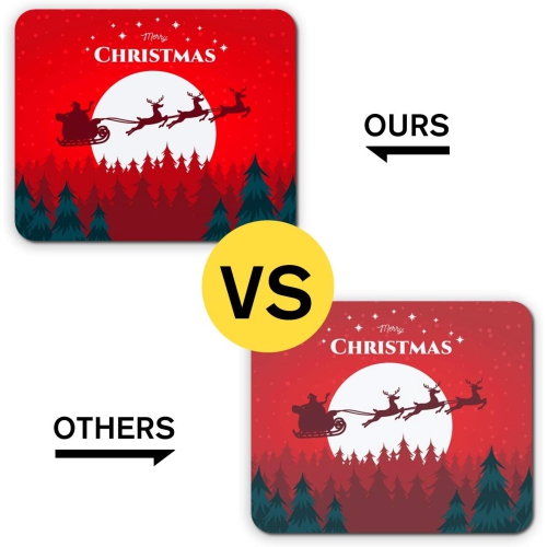 A Sublimation Mouse Pad Blank Rectangular Blanks 12 pcs for Sublimation Transfer Heat Press Printing Crafts 24x20x0.2cm White