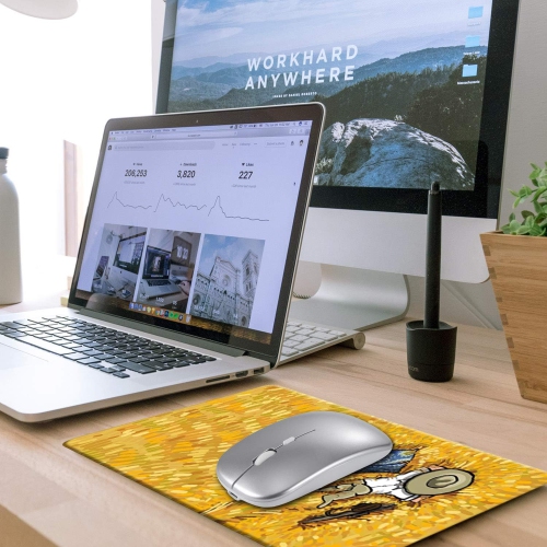 A Sublimation Mouse Pad Blank Rectangular Blanks 12 pcs for Sublimation Transfer Heat Press Printing Crafts 24x20x0.2cm White