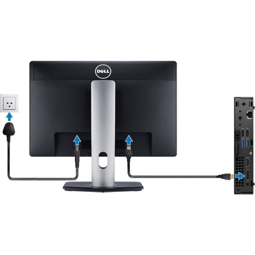 Dell OptiPlex 3000 Micro Desktop - Intel Core i5-12500T, 16GB Memory, 256GB SSD, Win 11 Pro by DELL - Refurbished condition - Image 4