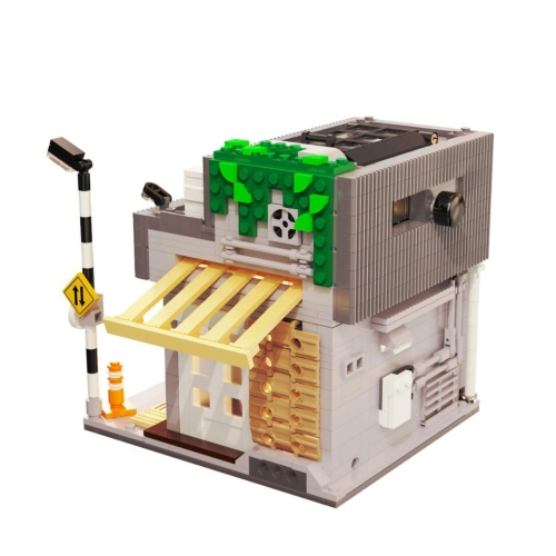 CaDA Summer Breeze Coffee Shop 1116 Pcs - Building Set for Adults & Teens